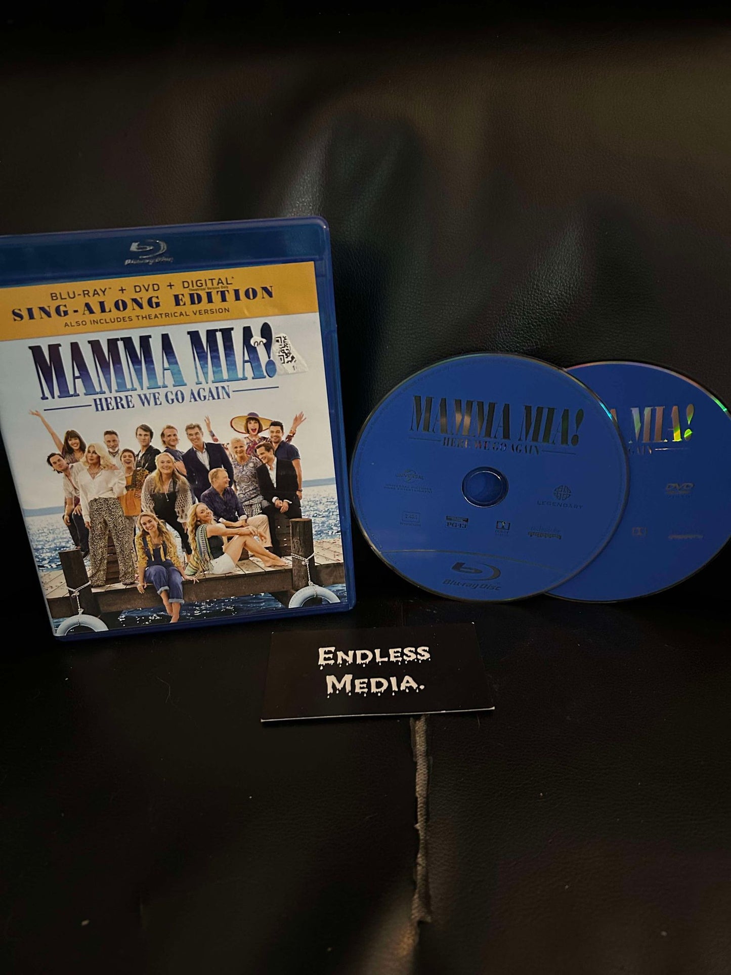 Mamma Mia! Here We Go Again [Blu-ray] (Very Good)