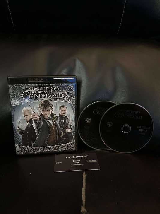 Fantastic Beasts: The Crimes of Grindelwald [4K Ultra HD Blu-ray] (Very Good)