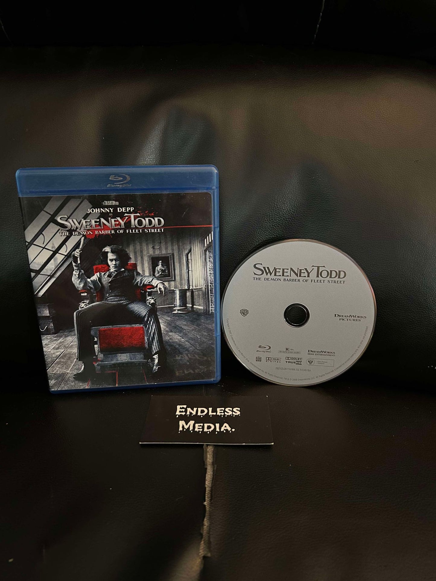 Sweeney Todd Blu-ray (Very Good)