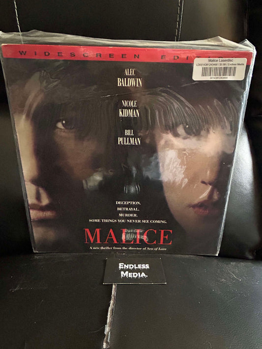 Malice Laserdisc (Very Good)