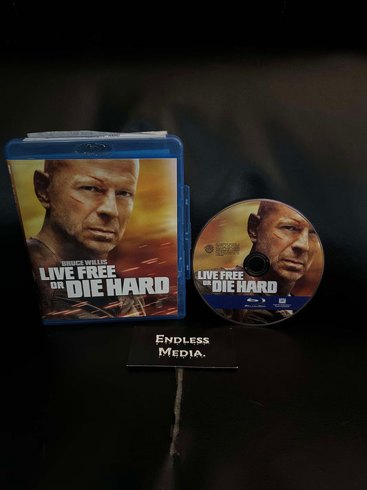 Live Free or Die Hard [Blu-ray] (Very Good)