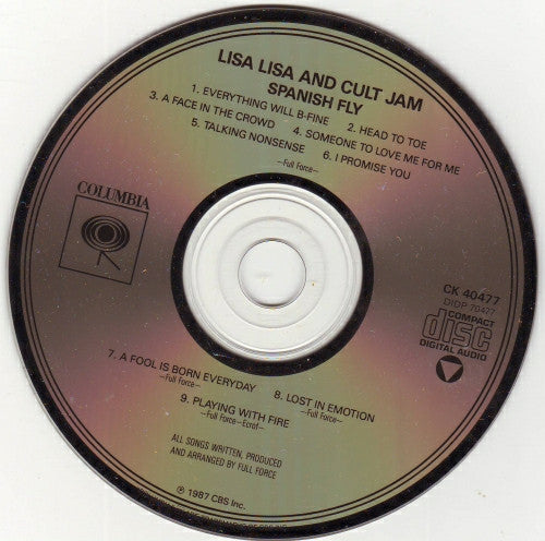 Lisa Lisa & Cult Jam : Spanish Fly (CD, Album)