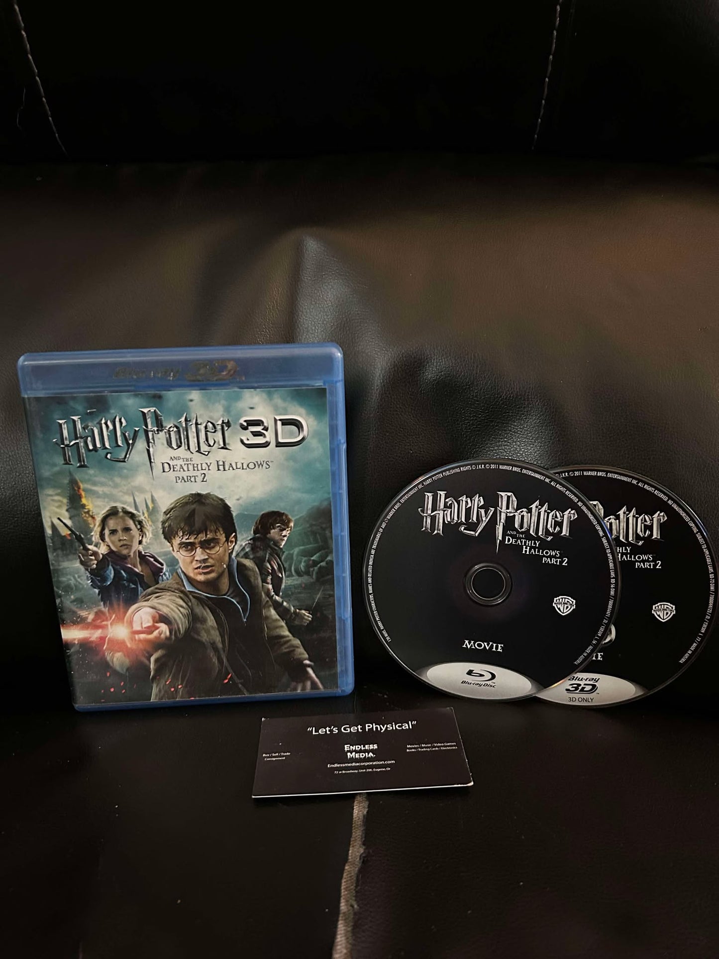 Harry Potter and The Deathly Hallows Part 2 [3D] [Promotional] [Blu-ray] (Very Good)