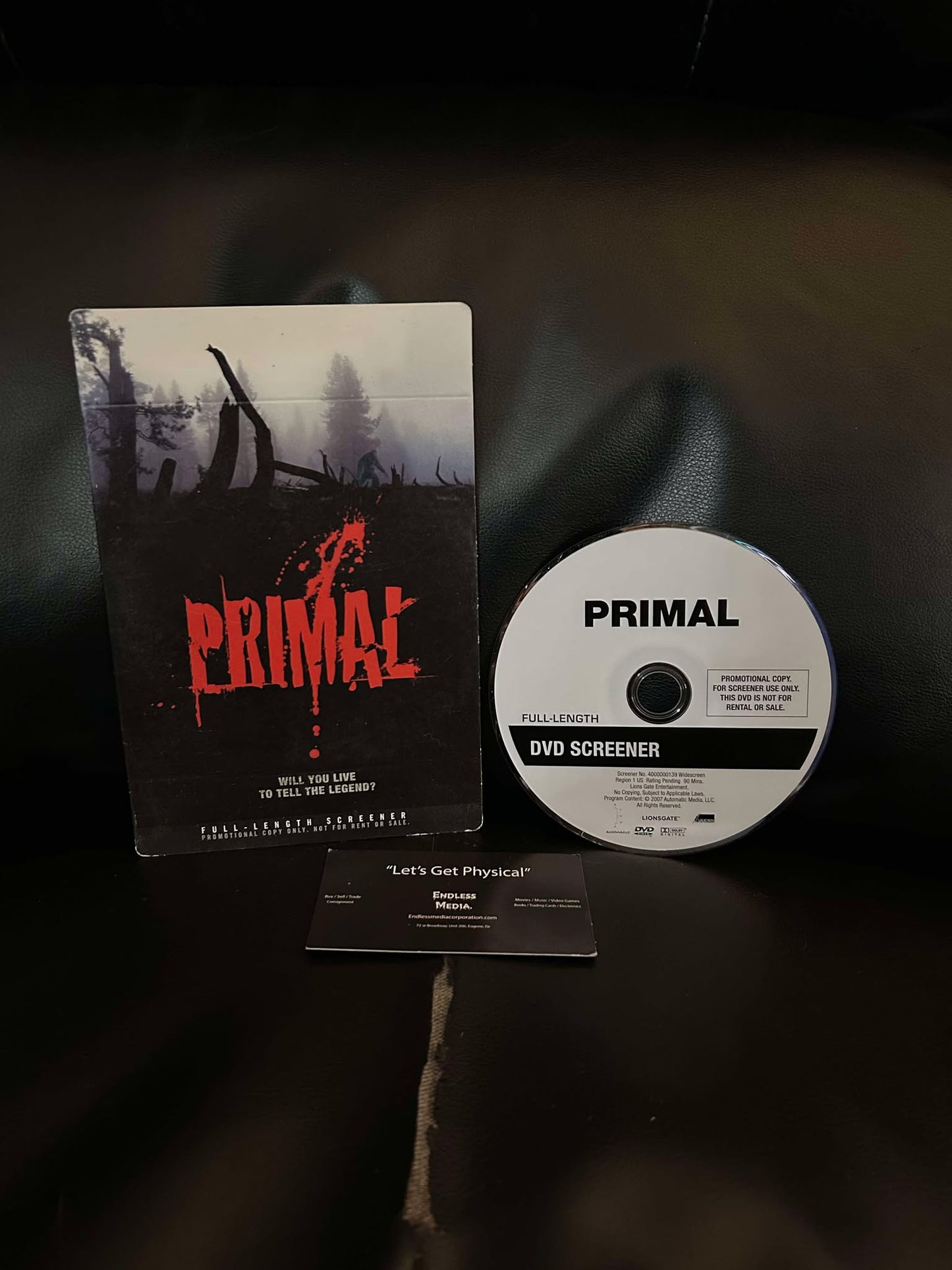 Primal [Screener] DVD (Very Good)