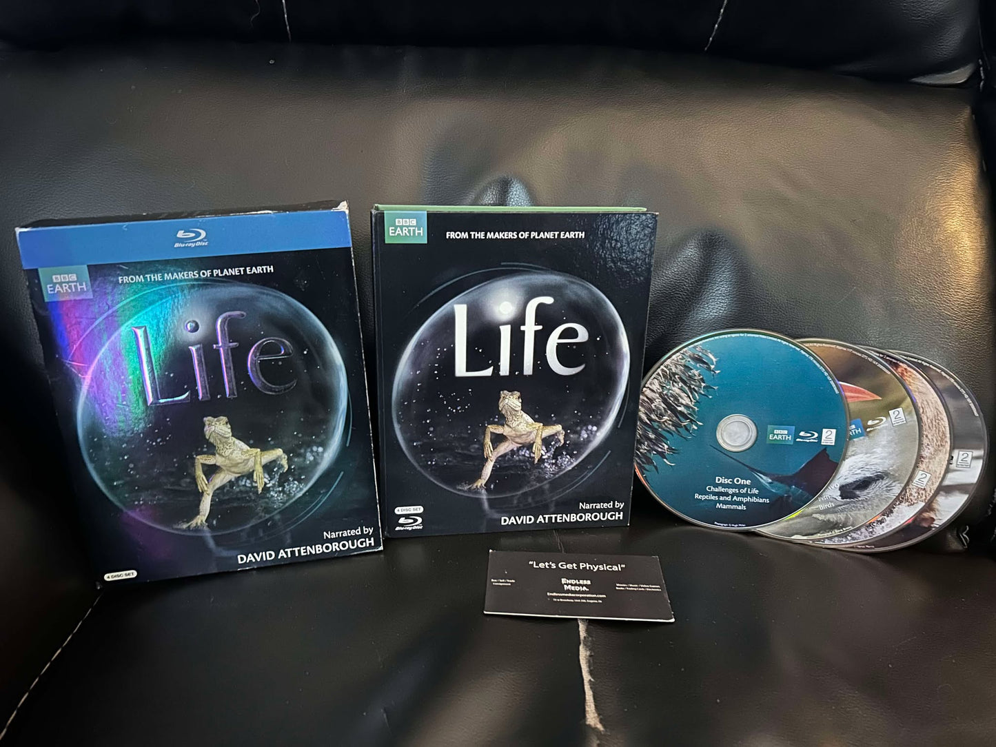 Life (David Attenborough-Narrated Version) [Blu-ray] (Very Good)