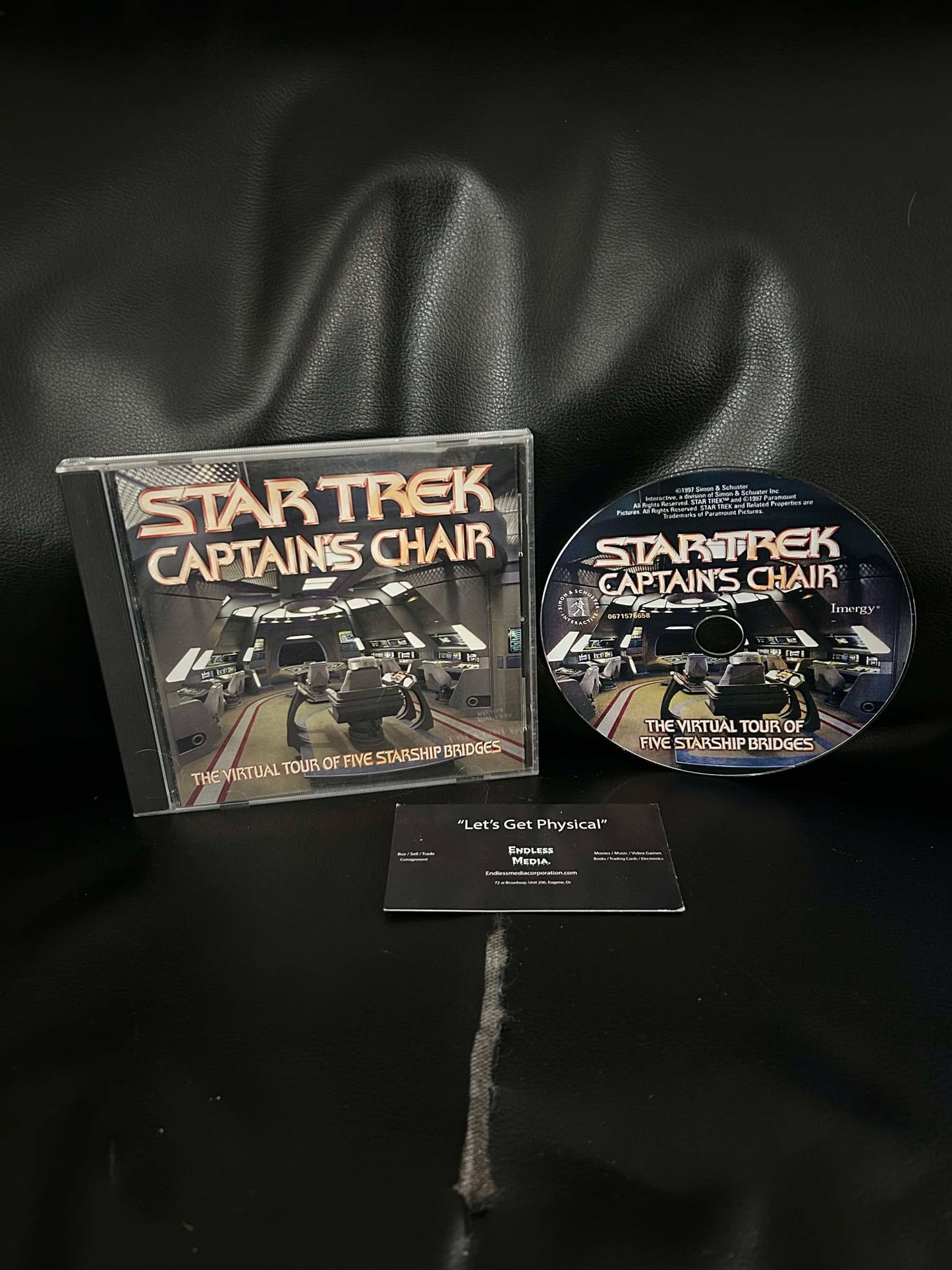 Star Trek Captain's Chair PC PC Games Loose Video Game