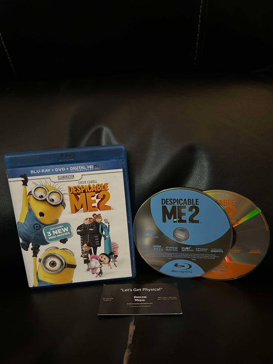 Despicable Me 2 [Blu-ray] (Very Good)