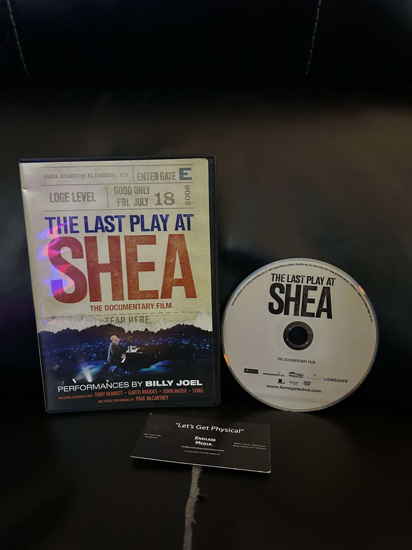 Billy Joel - The Last Play At Shea (The Documentary Film) (DVD) (VG)