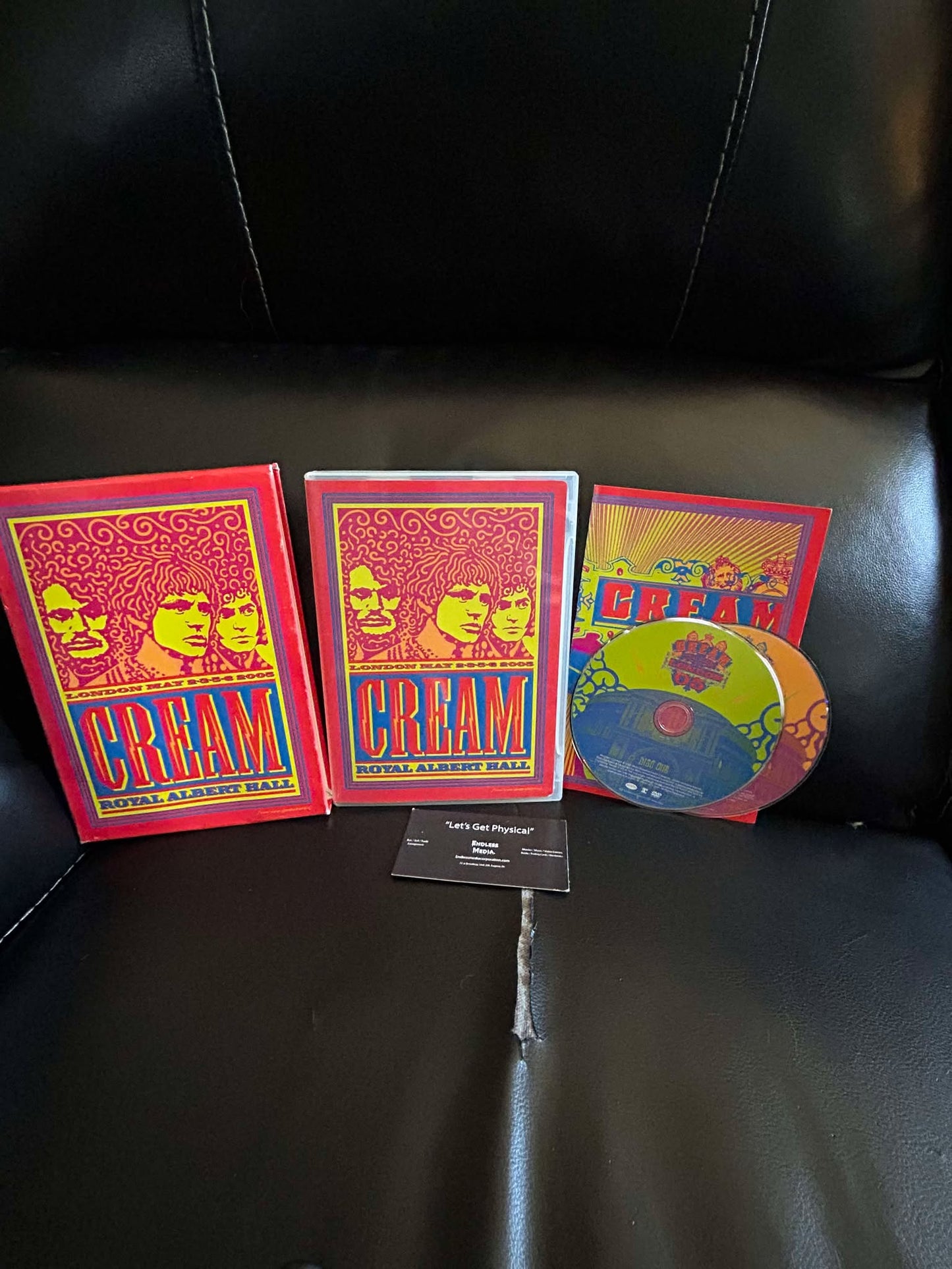 Cream  - Royal Albert Hall - London - May 2-3-5-6 05 (2xDVD) (VG)