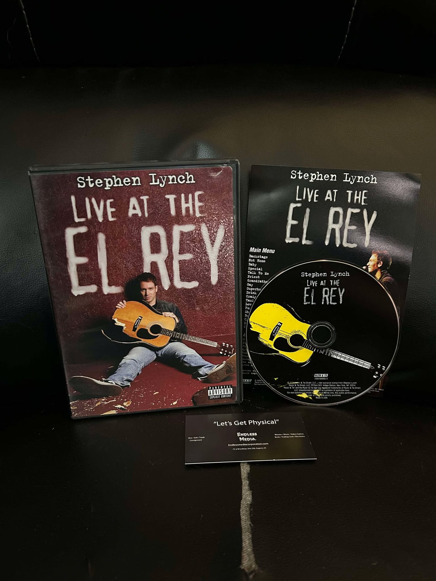 Stephen Lynch - Live At The El Rey (DVD) (VG)