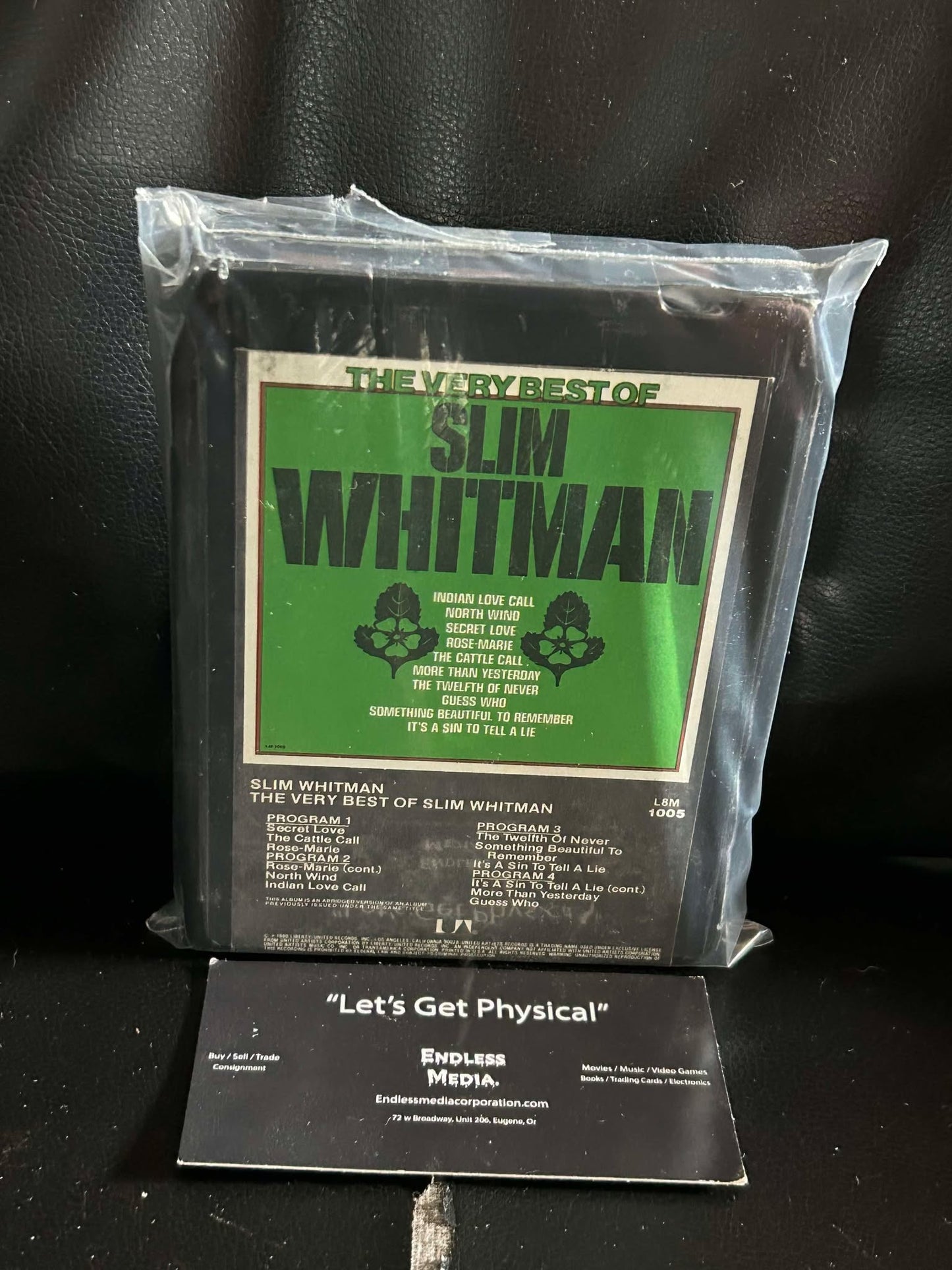 Slim Whitman - The Very Best Of Slim Whitman (8-Track Cartridge) (G)