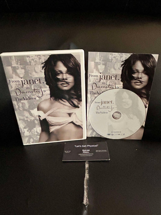 Janet Jackson - From Janet. To Damita Jo: The Videos (DVD) (VG)