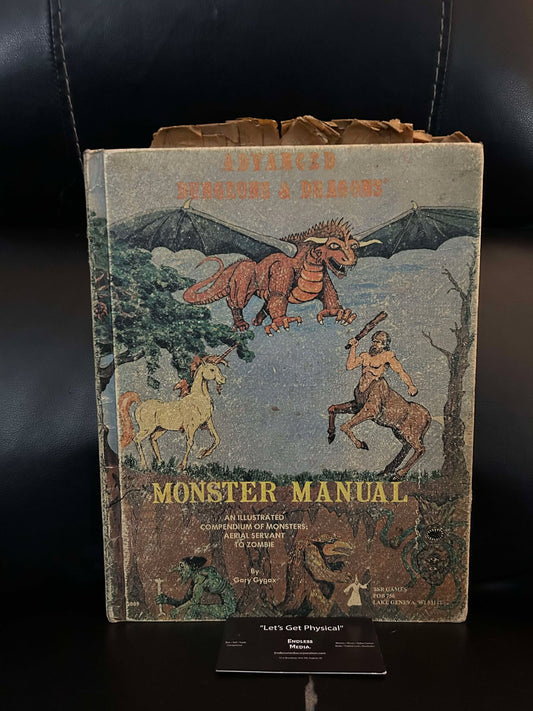 Advanced Dungeons & Dragons Monster Manual 3rd Edition Hardcover Book