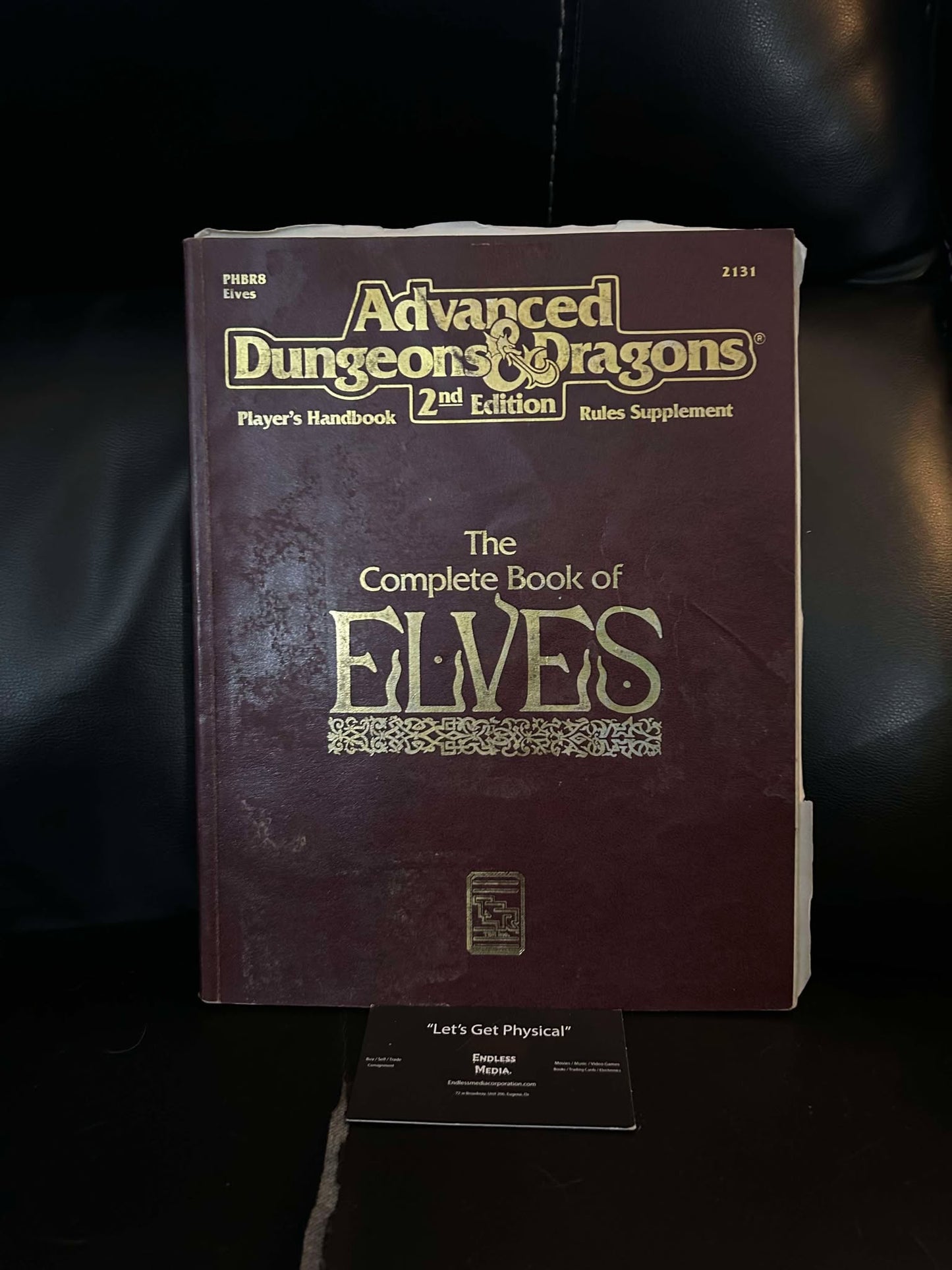 Advanced Dungeons & Dragons Complete the Elves Softcover Book