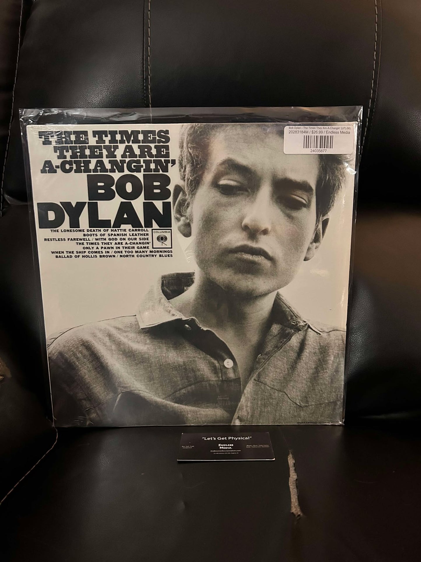 Bob Dylan - The Times They Are A-Changin' (LP) (M)