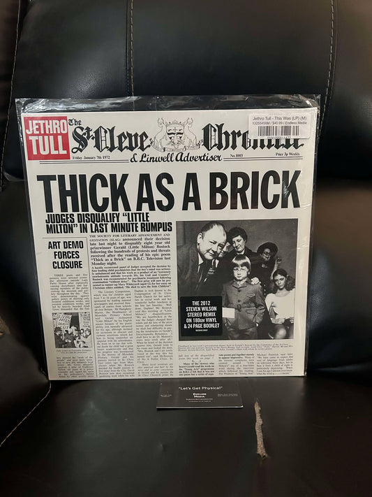 Jethro Tull - Thick As A Brick (LP) (M)