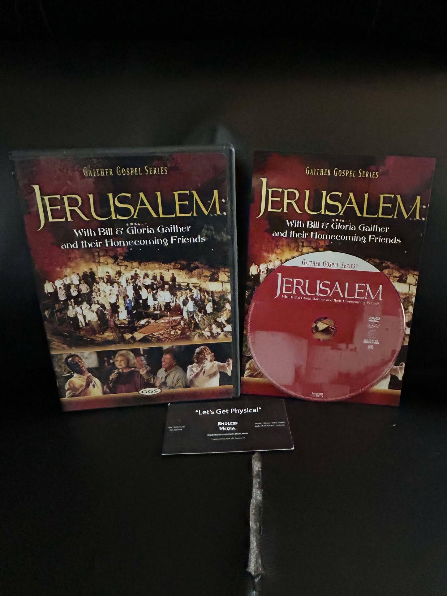 Bill & Gloria Gaither With Their Homecoming Friends - Jerusalem (DVD) (VG+)