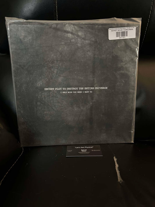 Secret Plot To Destroy The Entire Universe - I Only Miss You When I Want To (LP) (VG+)