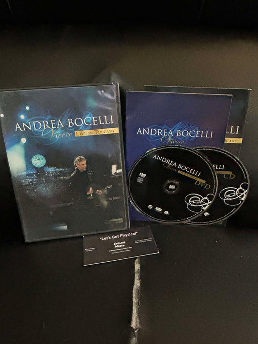 Andrea Bocelli - Vivere: Live In Tuscany (CD) (VG)