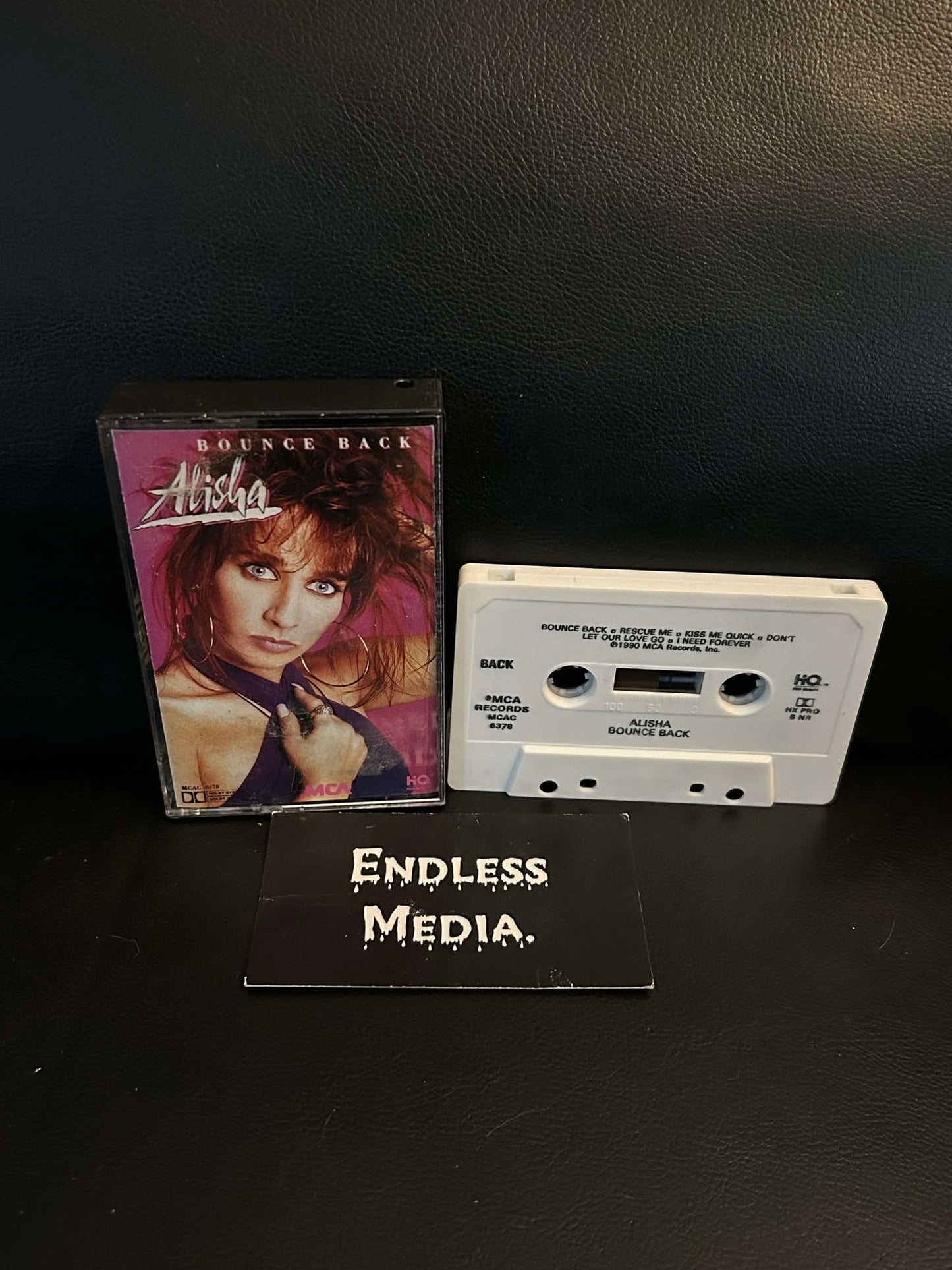 Alisha - Bounce Back (Cassette) (VG+)