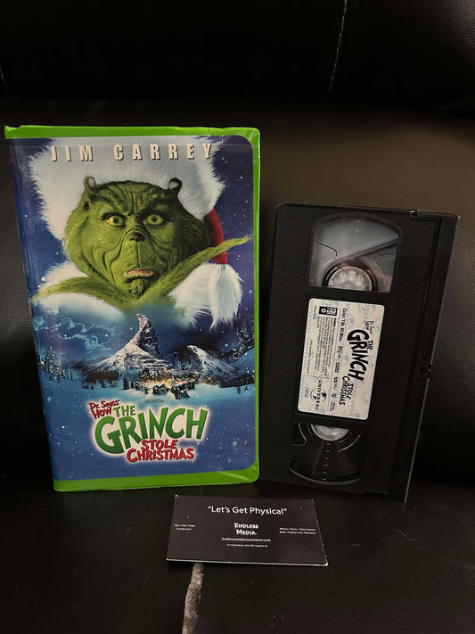 Dr. Seuss' How the Grinch Stole Christmas [VHS Tape] (Very Good)