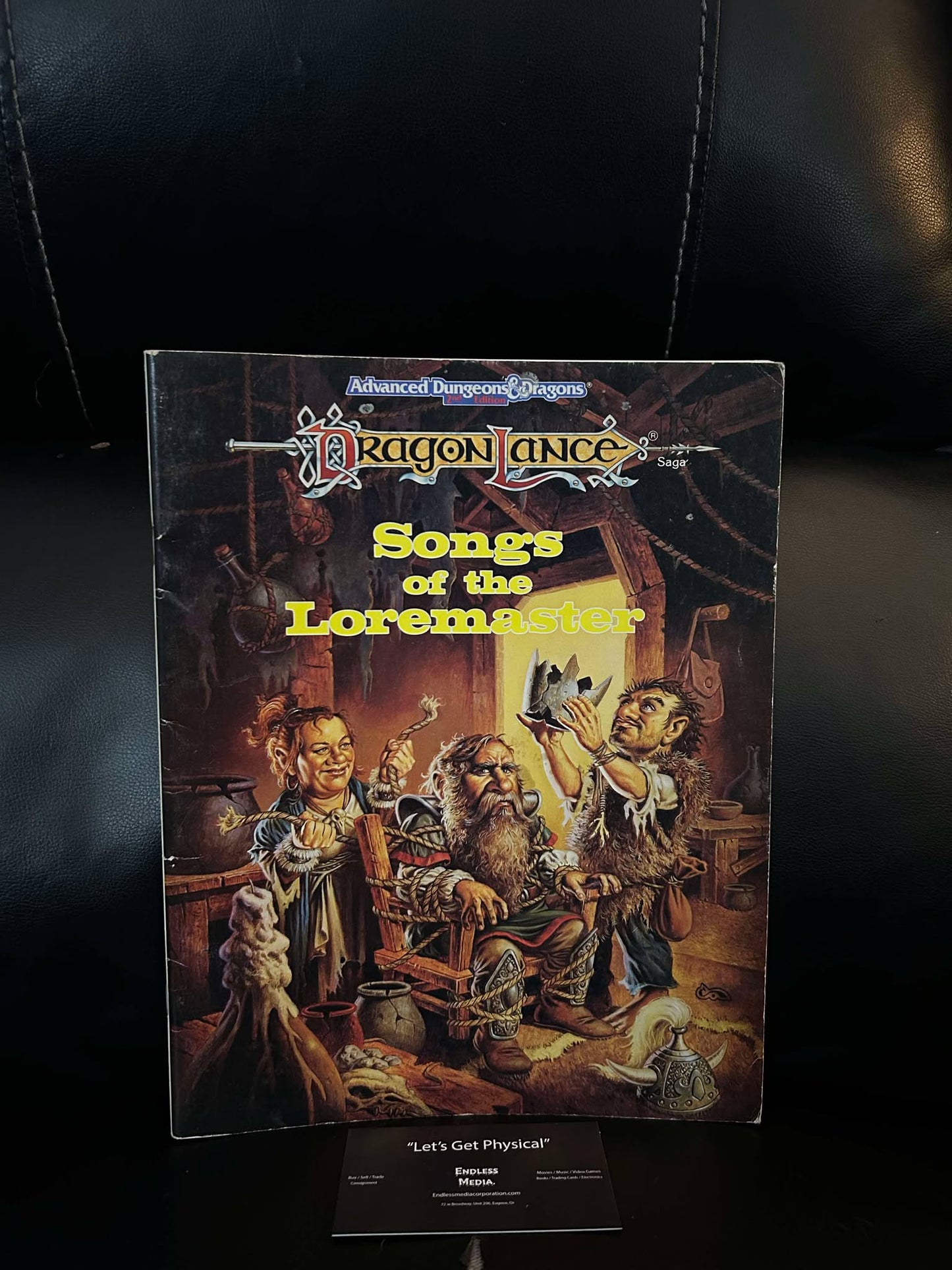 Advanced Dungeons & Dragons Dragonlance Songs of the Loremaster Softcover Book