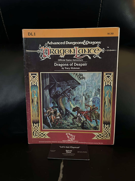 Advanced Dungeons & Dragons Dragonlance Dragons of Despair Softcover Book