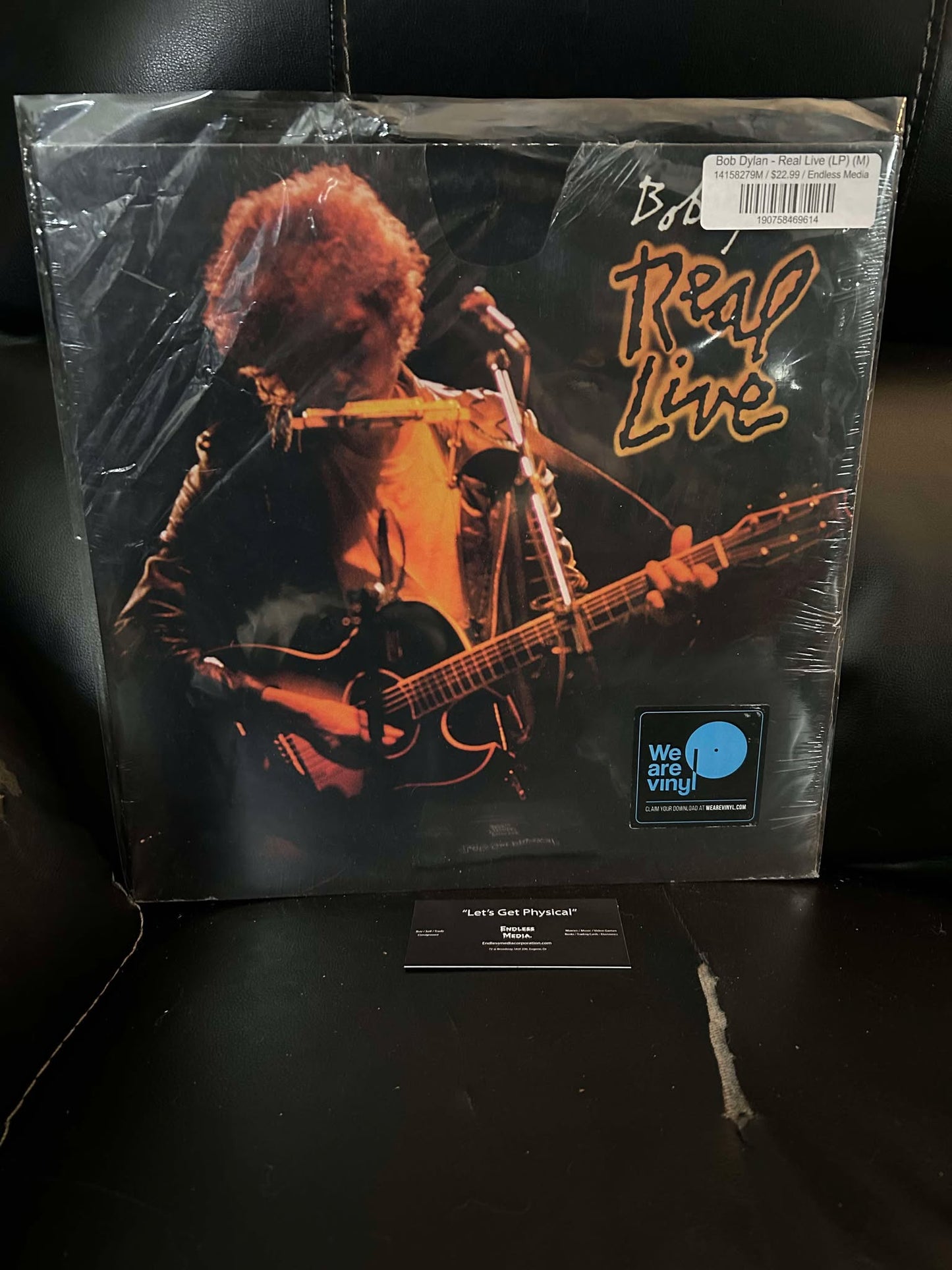 Bob Dylan - Real Live (LP) (M)