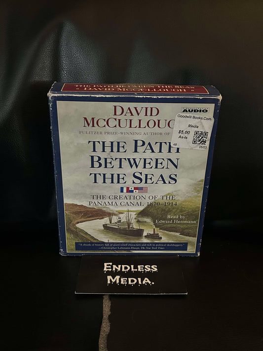 The Path Between the Seas: The Creation of the Panama Canal, 1870-1914 by McCullough, David, and Herrmann, Edward (Audiobook) (Very Good)