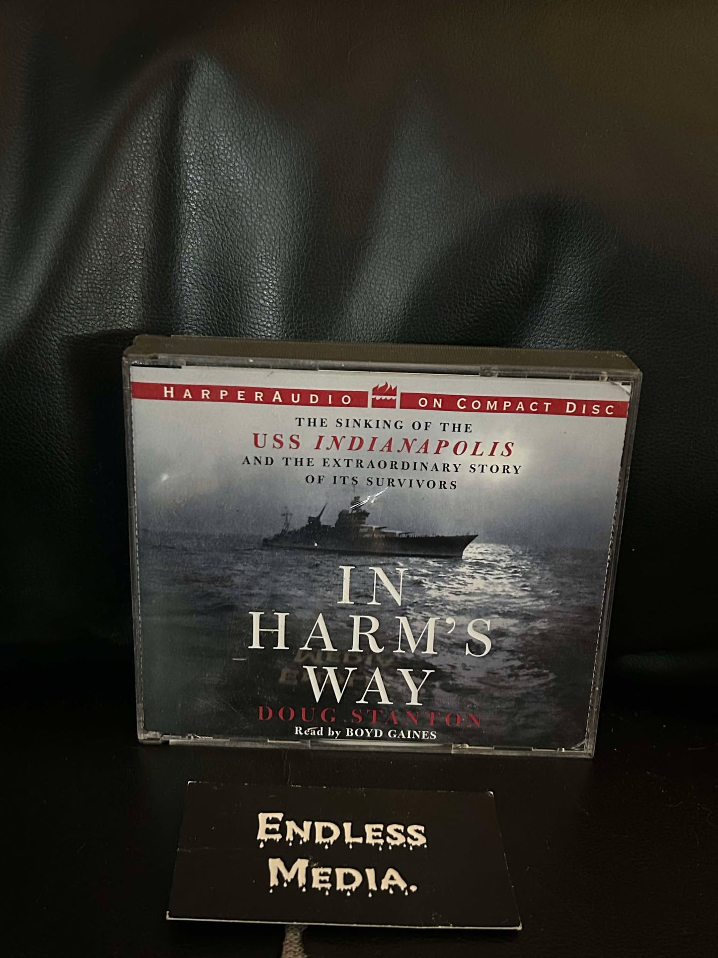 In Harm's Way: The Sinking of the USS Indianapolis and the Extraordinary Story of Its Survivors by Stanton, Doug, and Gaines, Boyd (Audiobook) (Very Good)