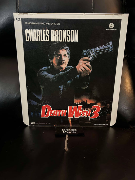 Death Wish 3 RCA [Selectavision CED] (Very Good)