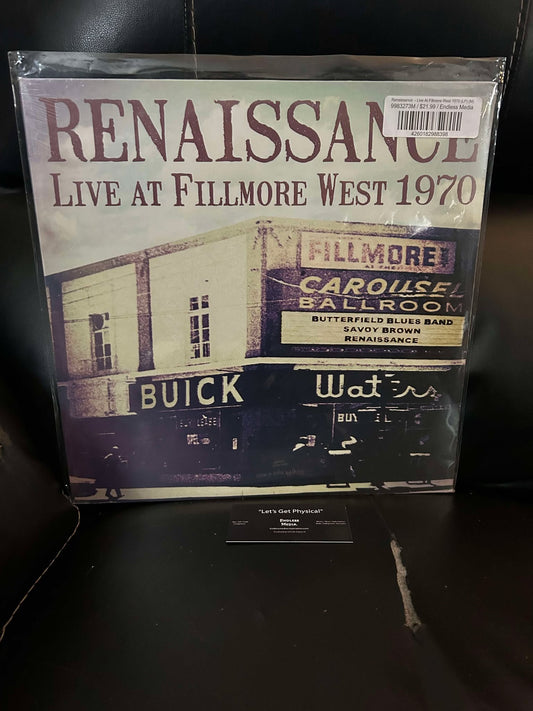 Renaissance  - Live At Fillmore West 1970 (LP) (M)