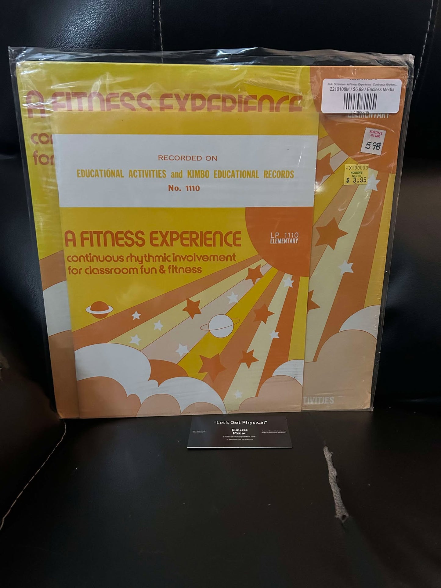 Jacki Sorensen - A Fitness Experience:  Continuous Rhythmic Involvement For Classroom Fun & Fitness (2xLP) (M)