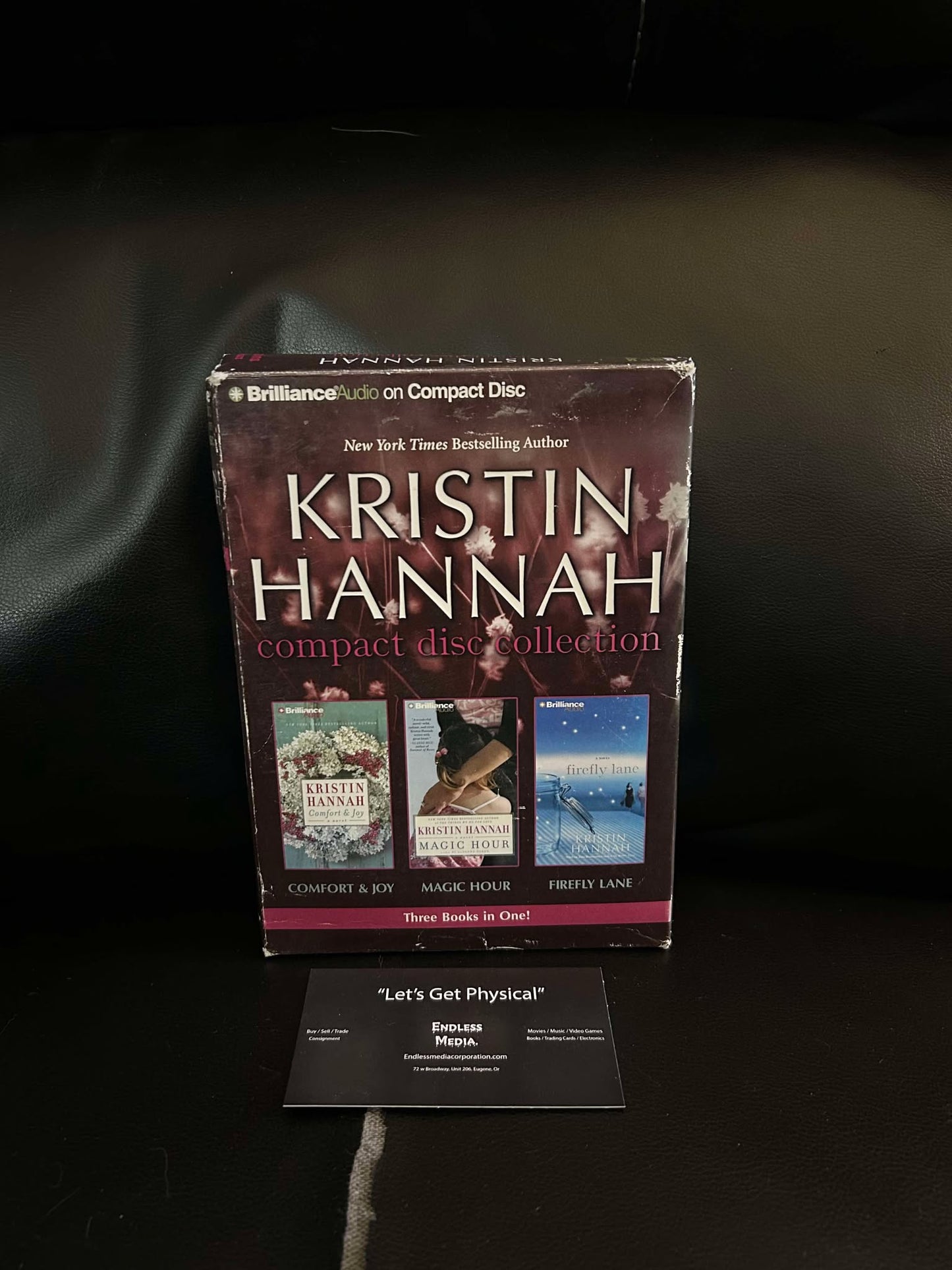 Kristin Hannah Collection: Comfort & Joy, Magic Hour, Firefly Lane by Hannah, Kristin, and Various Audiobook (Very Good)