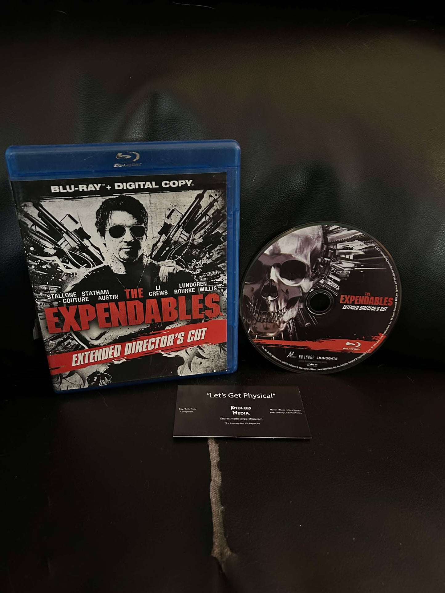 The Expendables (Extended Director's Cut) [Blu-ray] (Very Good)