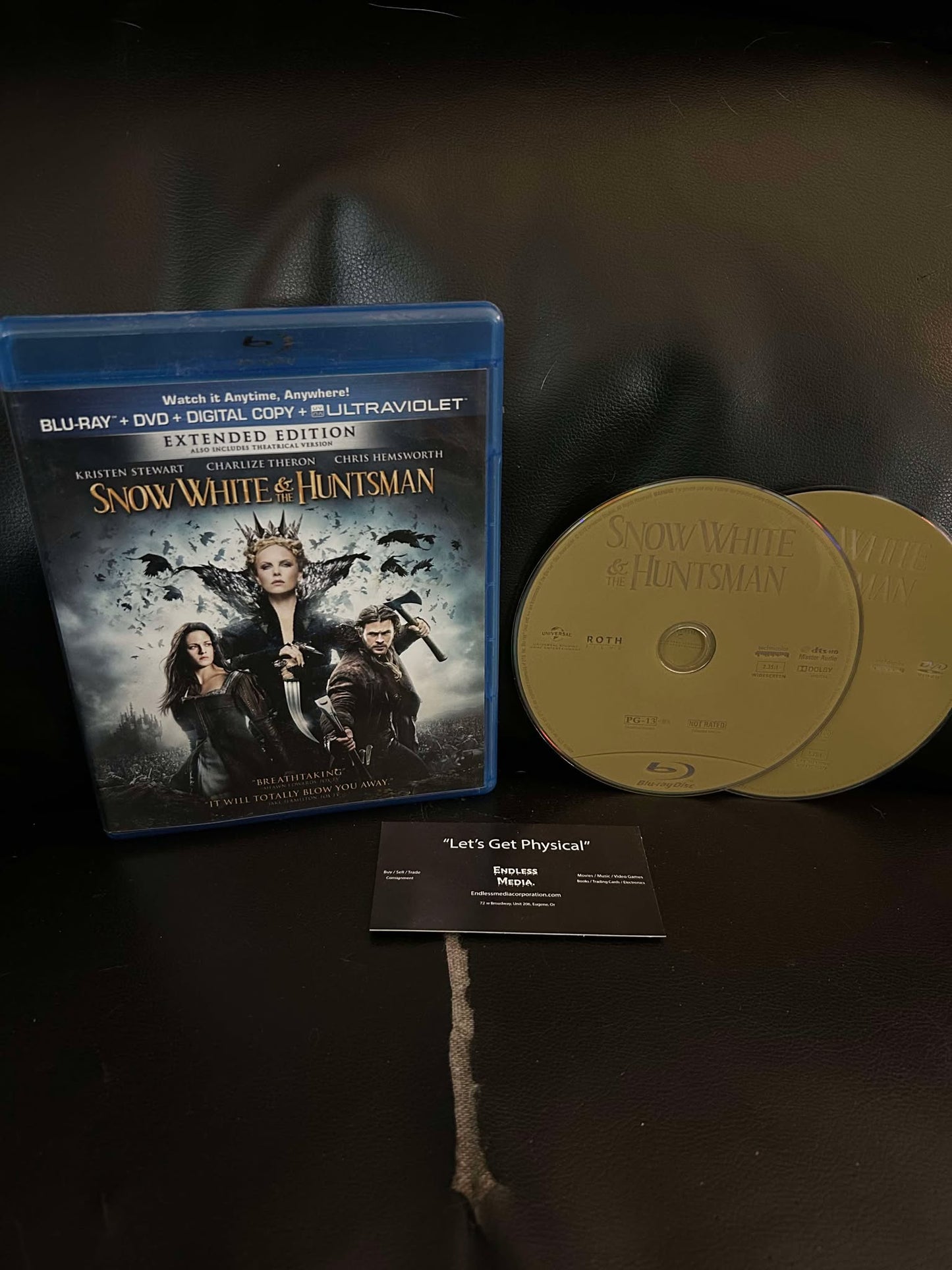 Snow White and the Huntsman [Blu-ray] (Very Good)