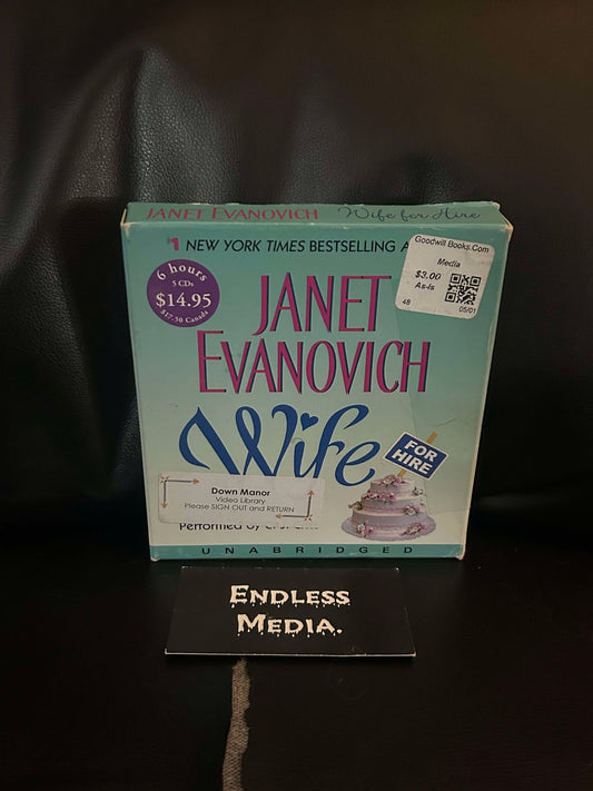 Wife for Hire by Evanovich, Janet, and Critt, C J (Audiobook) (Very Good)