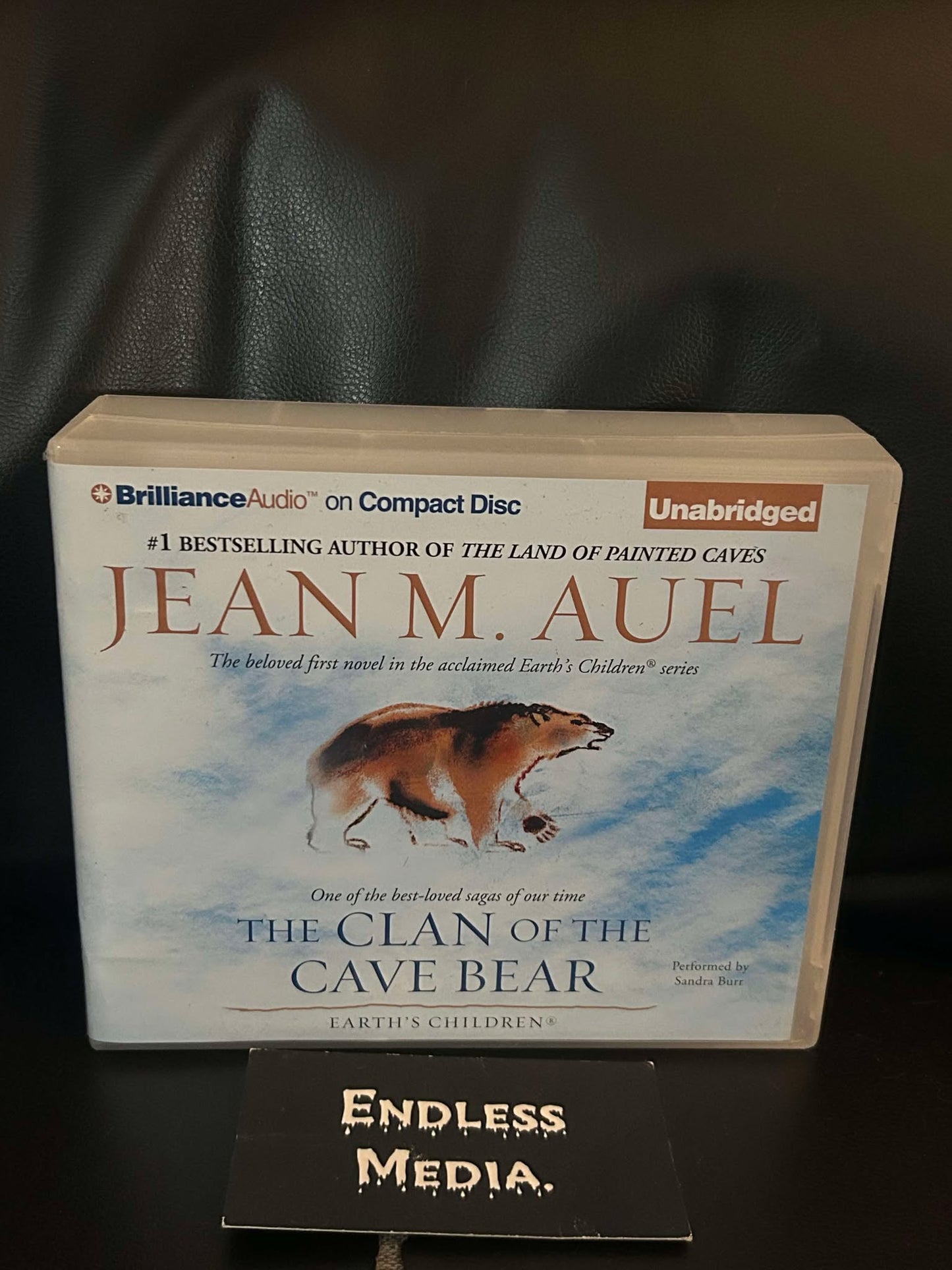 The Clan of the Cave Bear by Auel, Jean M, and Burr, Sandra (Audiobook) (Very Good)