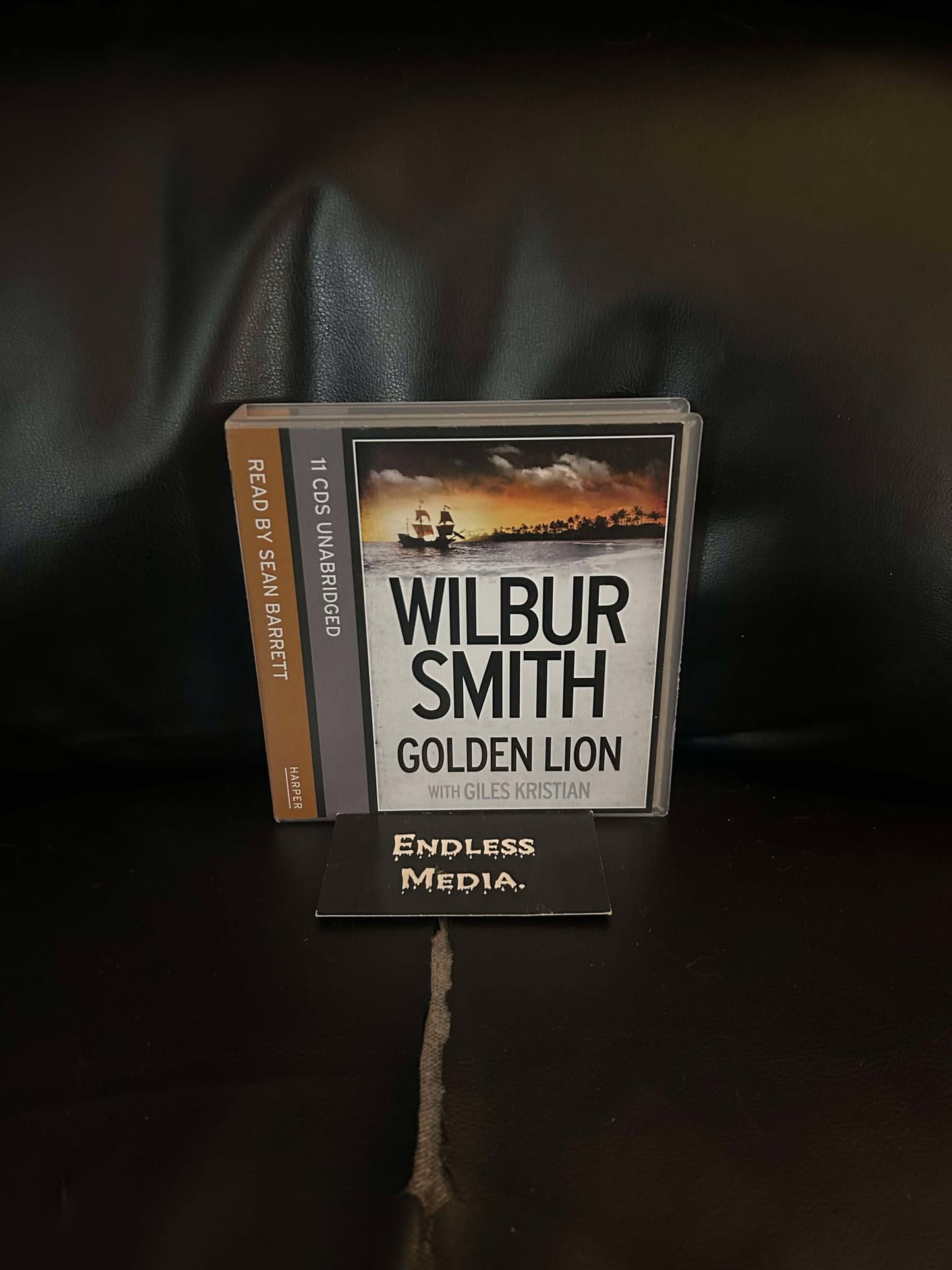 Golden Lion by Smith, Wilbur, and Kristian, Giles, and Barrett, Seån  (Audiobook) (Very Good)