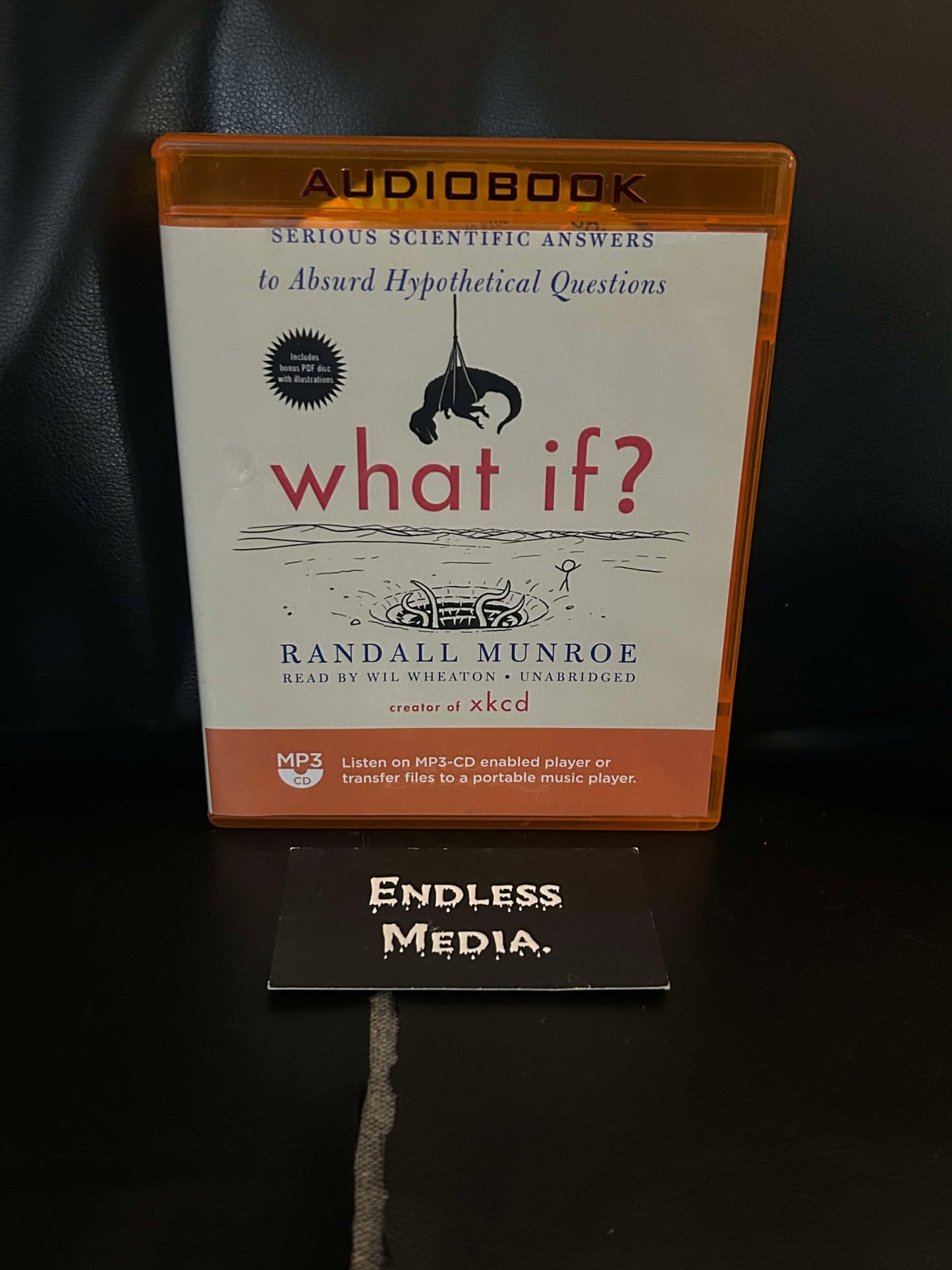 What If? : Serious Scientific Answers to Absurd Hypothetical Questions by Munroe, Randall, and Wheaton, Wil (Audiobook) (Very Good)