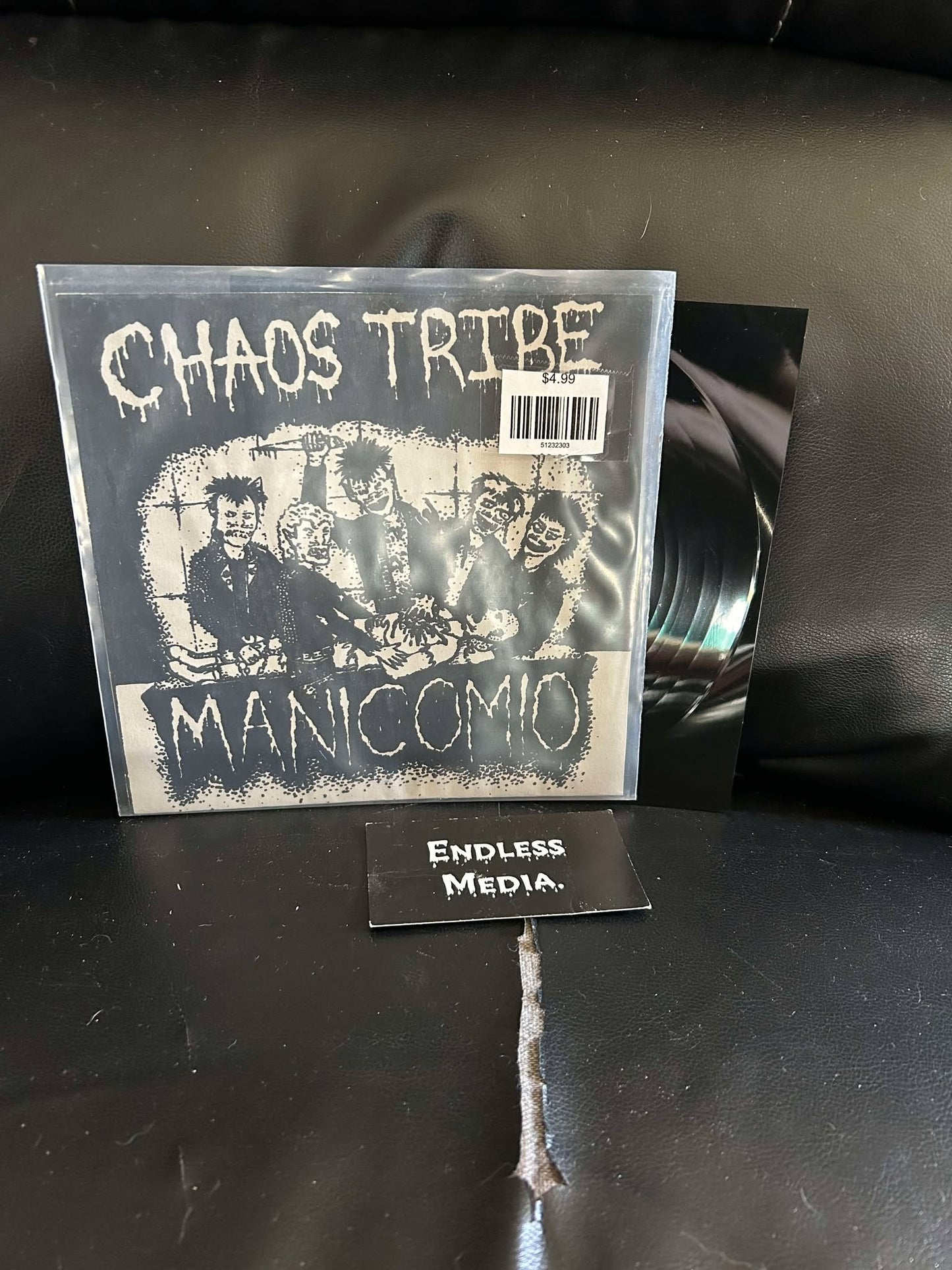 Chaos Tribe  - Manicomio (Flexi-disc) (VG)