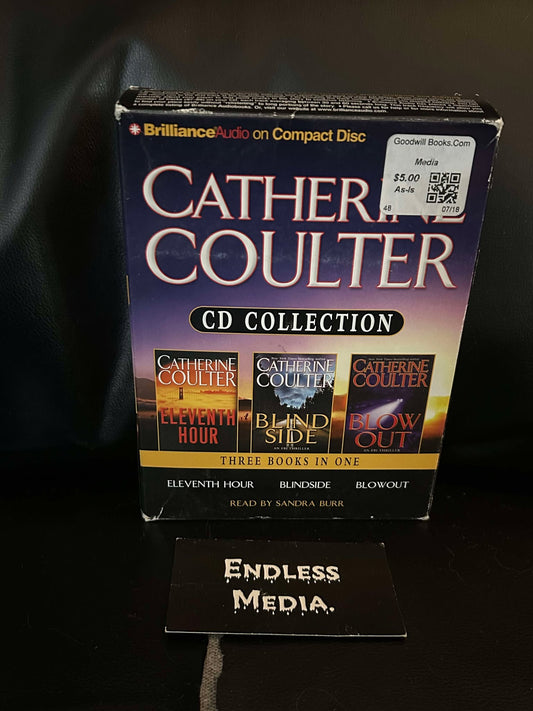 Catherine Coulter Collection: Eleventh Hour/Blindside/Blowout by Coulter, Catherine, and Burr, Sandra (Audiobook) (Very Good)