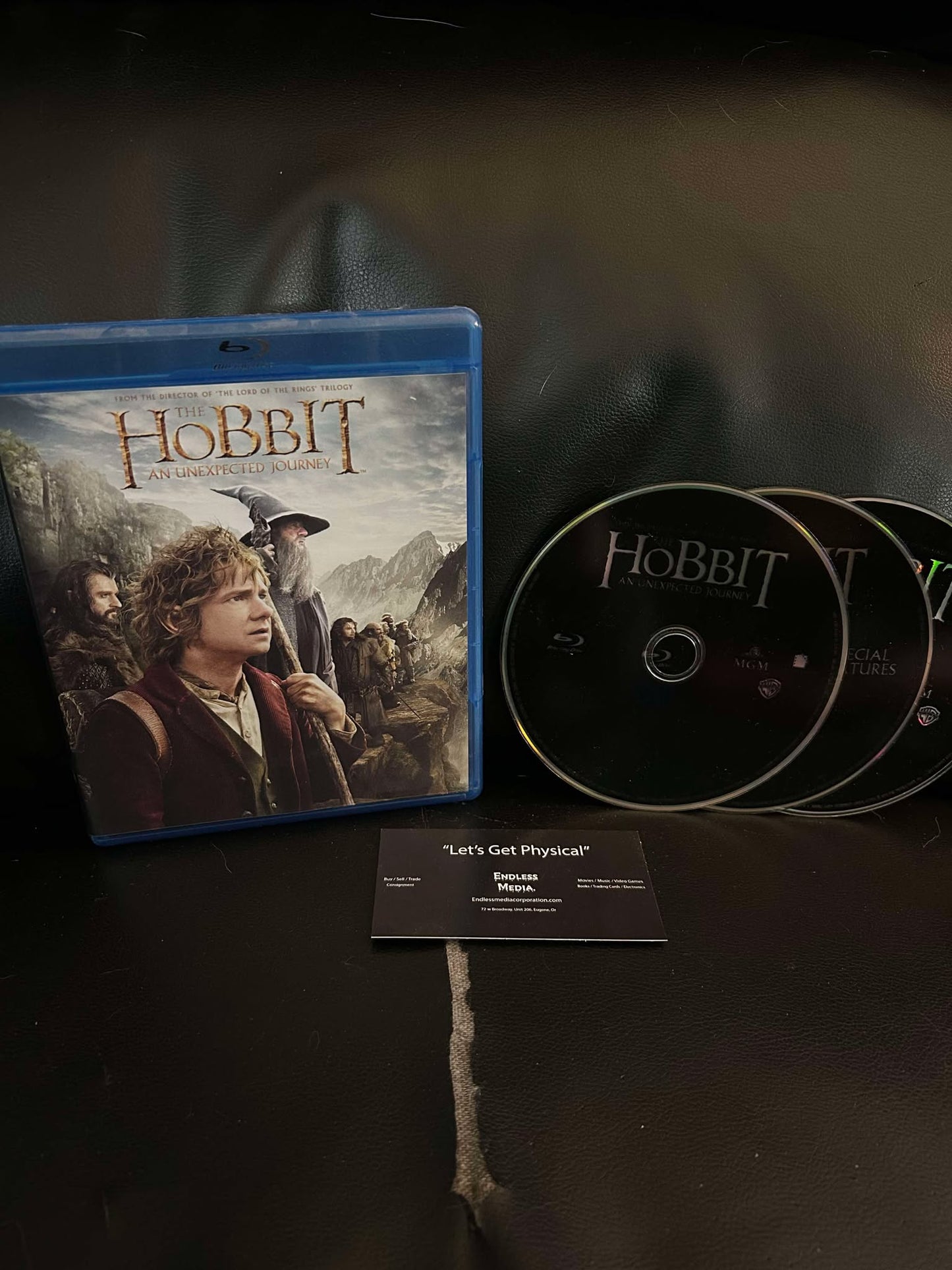 The Hobbit An Unexpected Journey [Blu-ray] (Very Good)