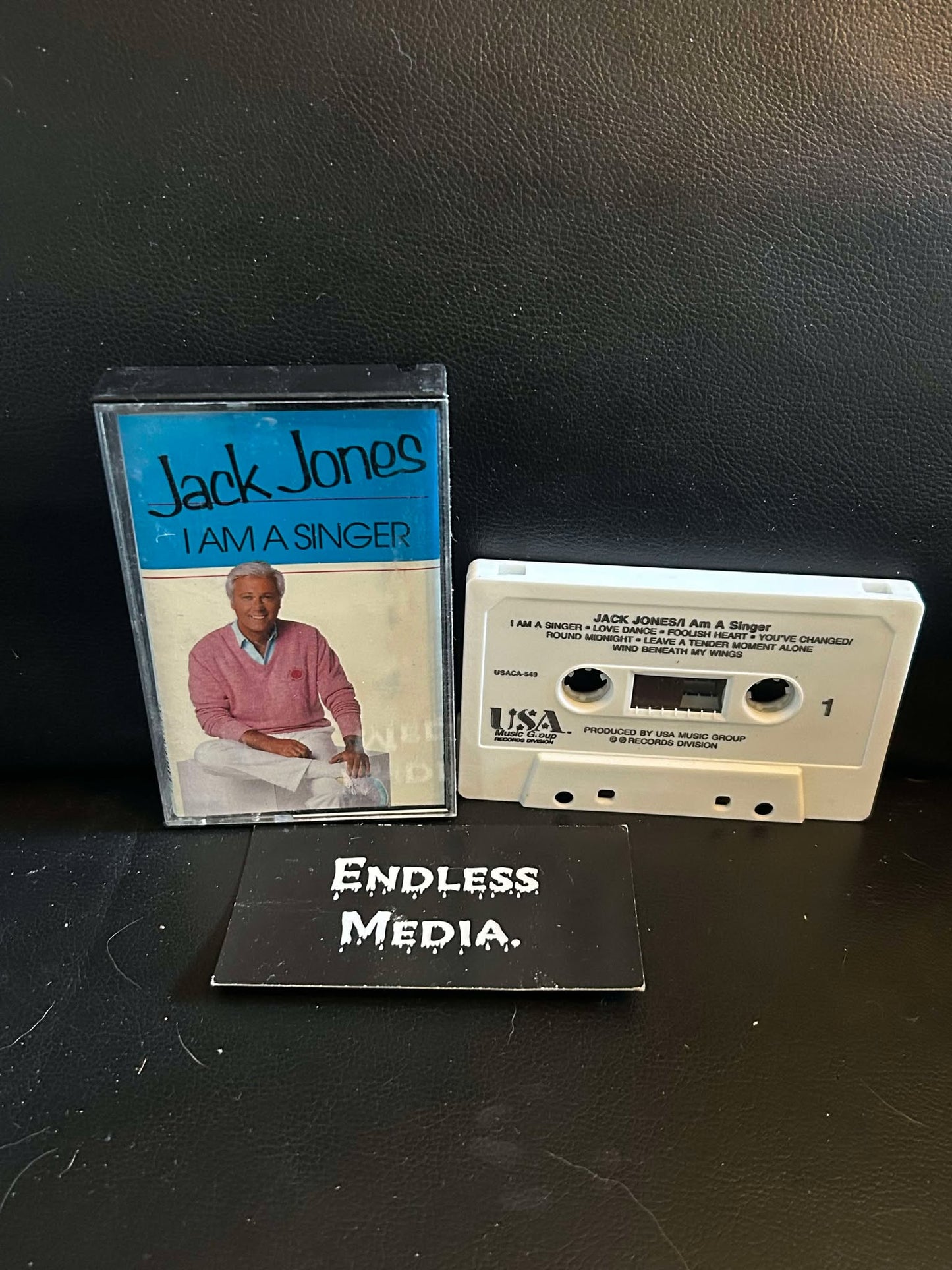 Jack Jones - I Am A Singer (Cassette) (VG+)