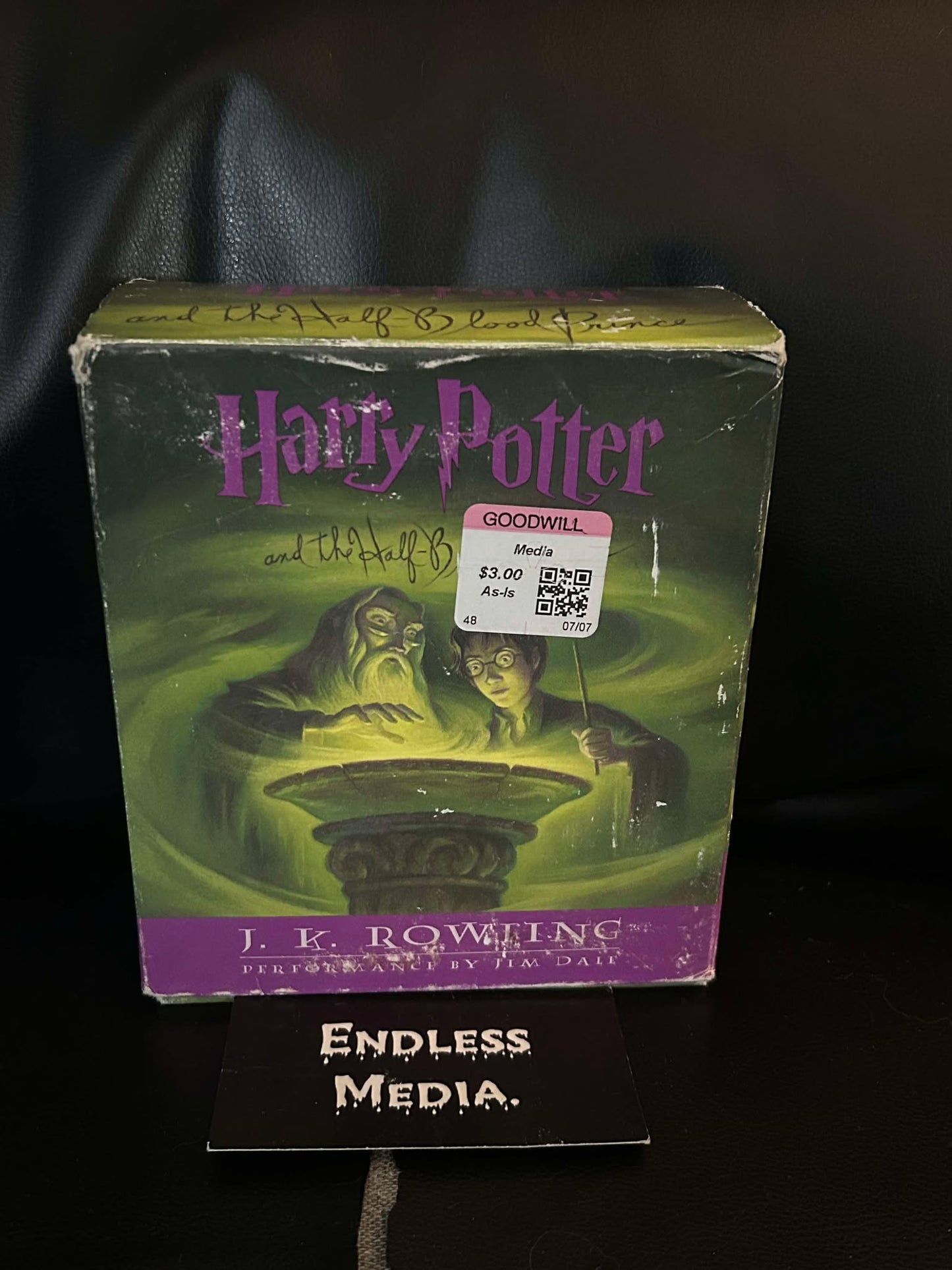 Harry Potter and the Half-Blood Prince by Rowling, J K, and Dale, Jim [Audiobook] (Very Good)