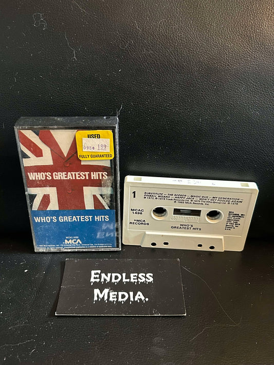 The Who - Greatest Hits (Cassette) (VG+)