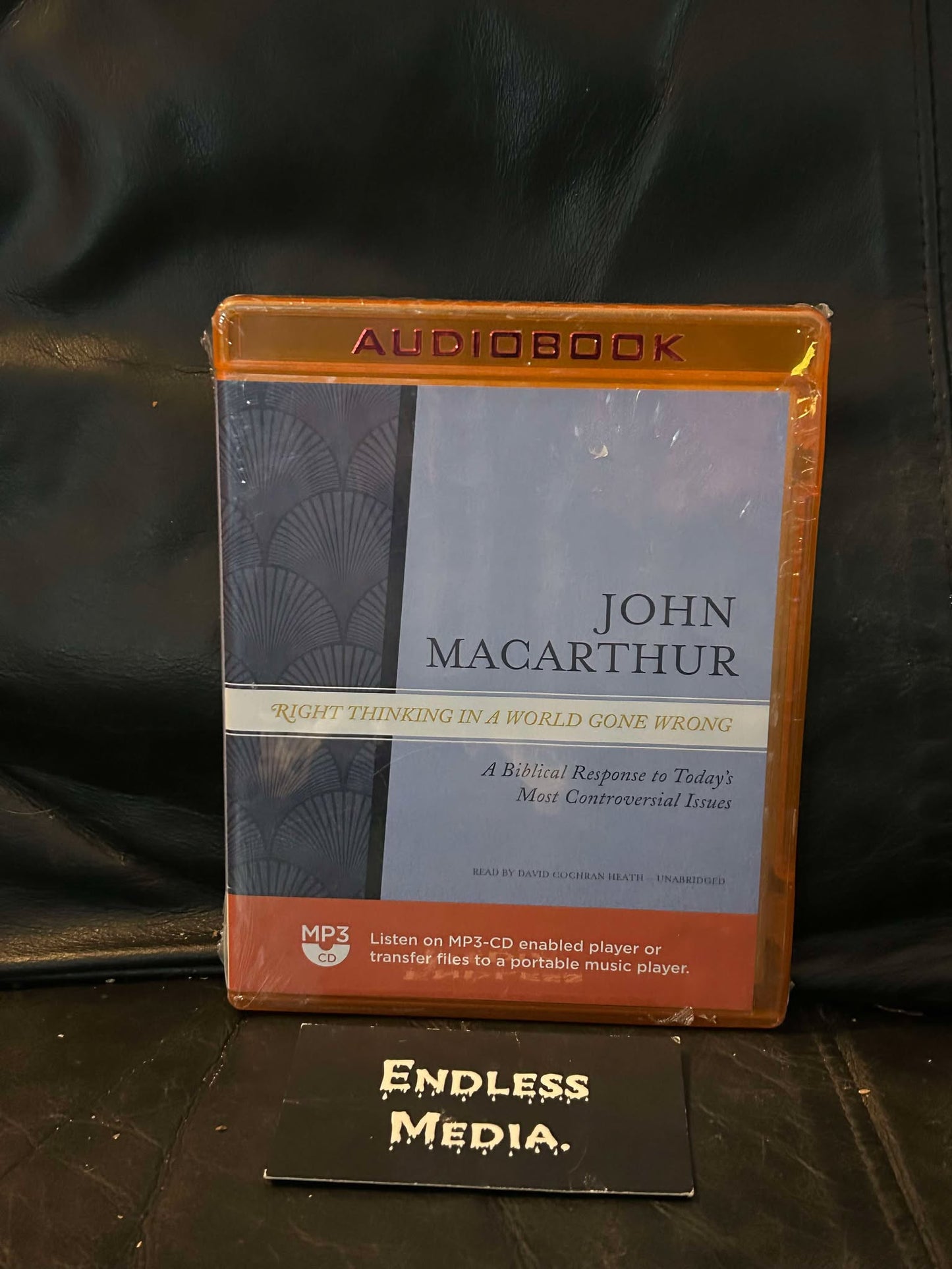 Right Thinking in a World Gone Wrong: A Biblical Response to Today's Most Controversial Issues by MacArthur, John, and Heath, David Cochran Audiobook (New)