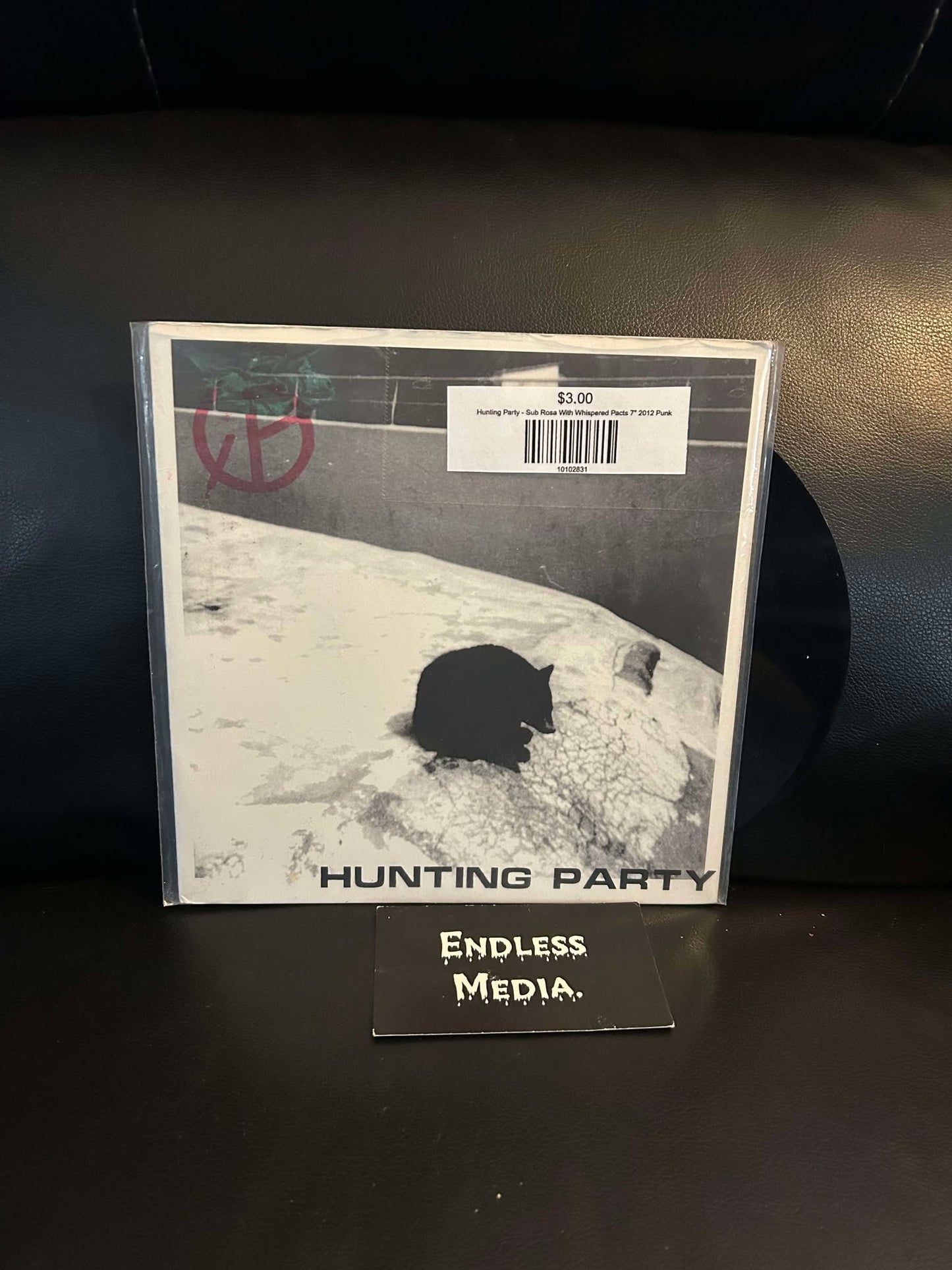 Hunting Party  - Sub Rosa With Whispered Pacts (7") (VG+)