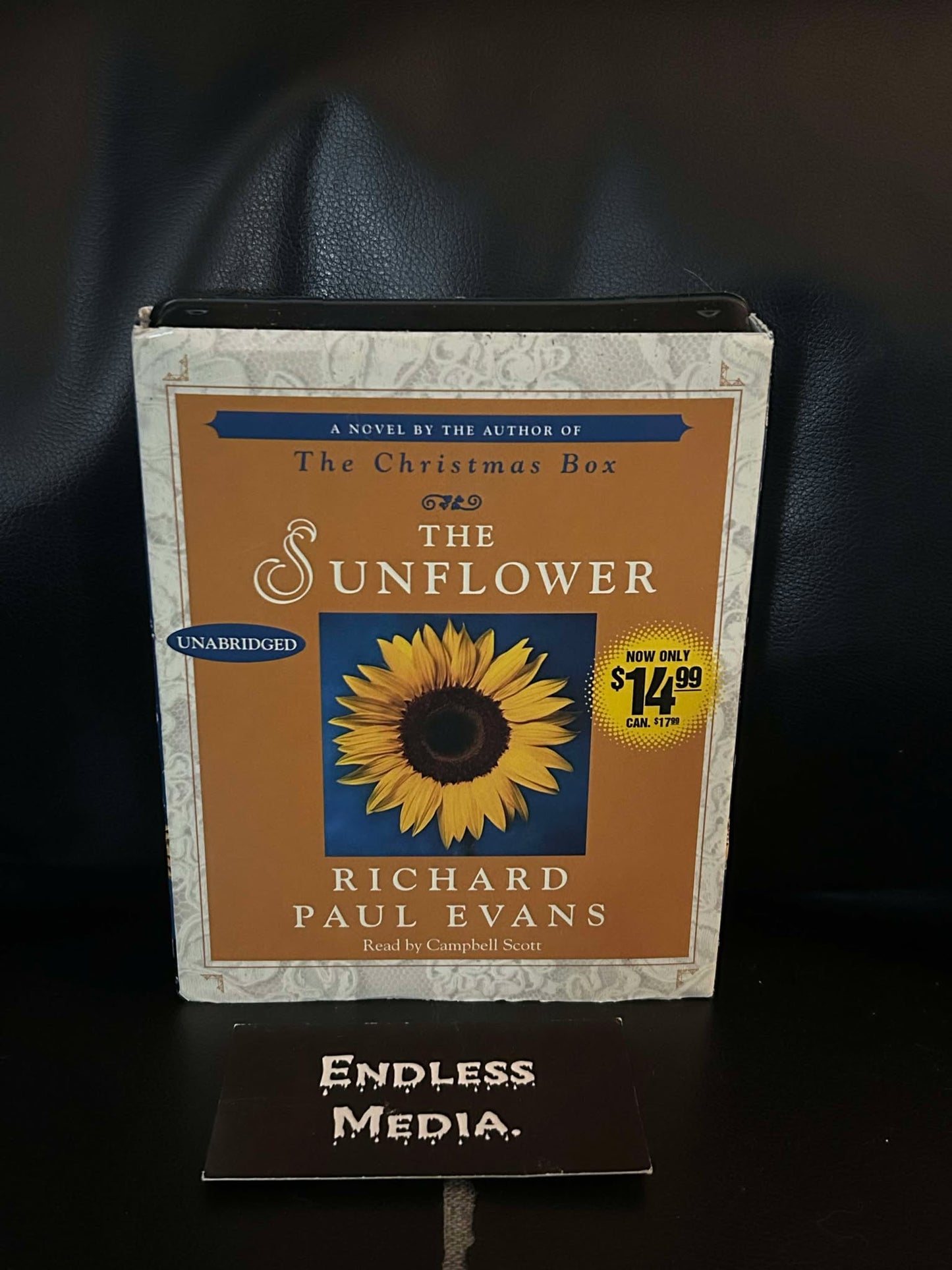 The Sunflower by Evans, Richard Paul, and Scott, Campbell (Audiobook) (Very Good)