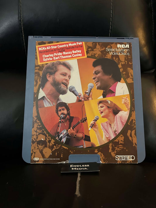 Charley Pride, Razzy Bailey, Sylvia , Earl Thomas Conley - RCA's All-Star Country Music Fair (SelectaVision) (VG)